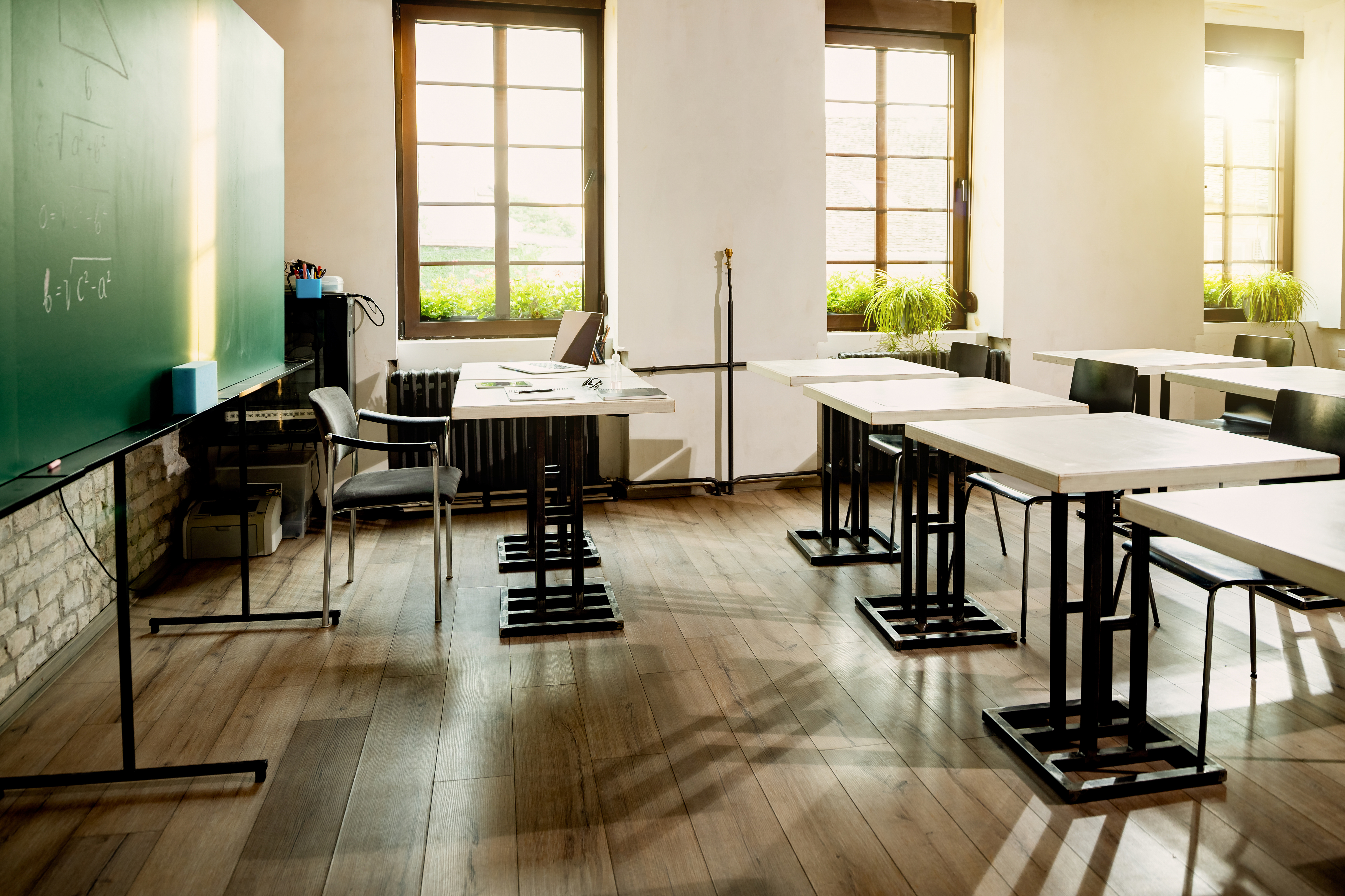 Salle de classe moderne